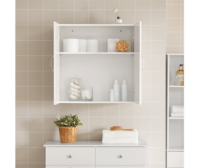 Conforama Mueble De Pared De Pared Armario Suspendido Con 2 Puertas FRG231-W SoBuy ES