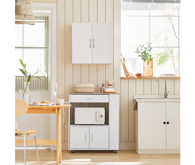 Conforama Mueble De Pared De Pared Armario Suspendido Con 2 Puertas FRG231-W SoBuy ES