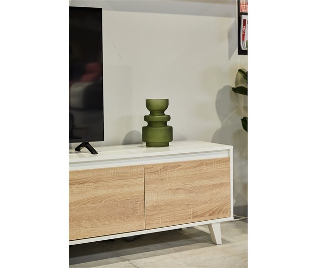 Conforama Mueble De Salón LINE Color Blanco Y Roble