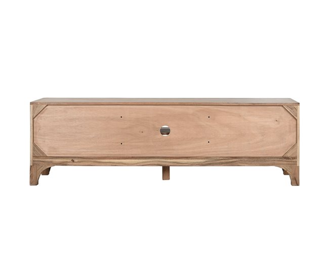 Conforama Mueble De TV Home ESPRIT Marrón Claro 160 X 40 X 50 Cm