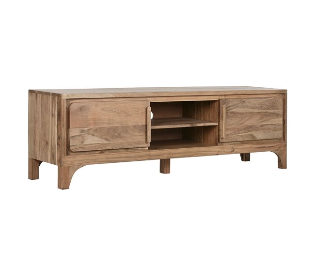 Conforama Mueble de TV Home ESPRIT Marrón claro 160 x 40 x 50 cm