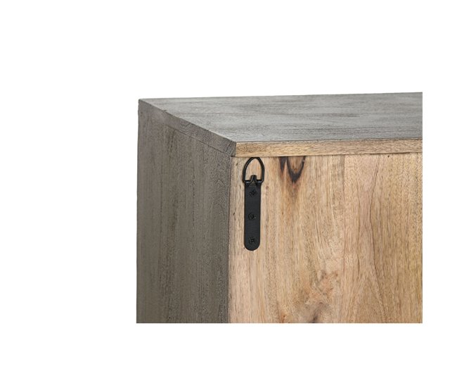 Conforama Mueble De TV Home ESPRIT Marrón Claro 200 X 40 X 61 Cm
