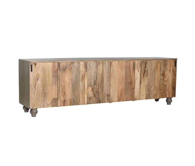 Conforama Mueble De TV Home ESPRIT Marrón Claro 200 X 40 X 61 Cm