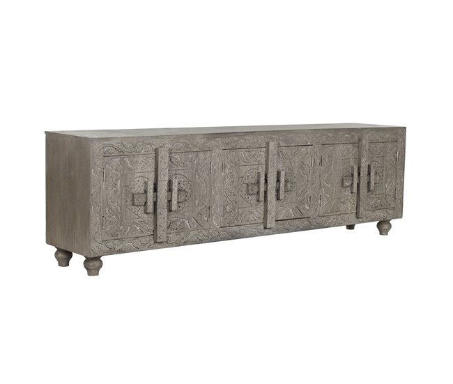Conforama Mueble de TV Home ESPRIT Marrón claro 200 x 40 x 61 cm