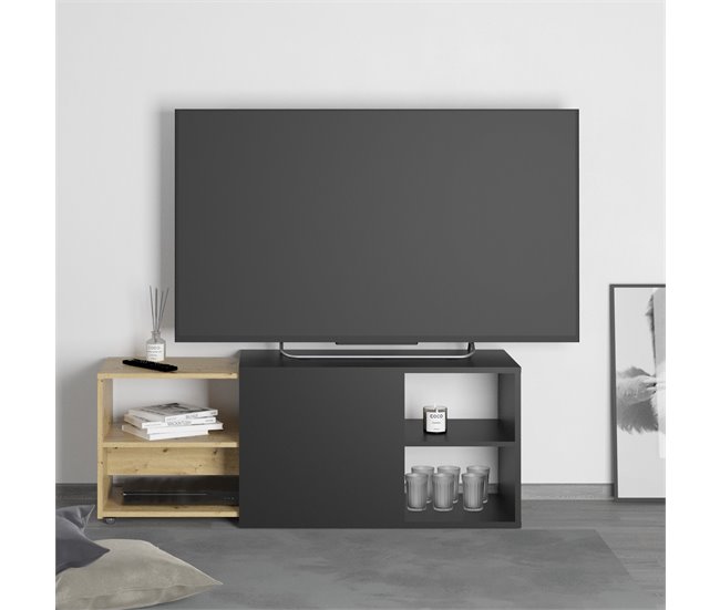 Conforama Mueble De TV Modular 4 Estantes Slide - L133 5 X H49 2 Cm