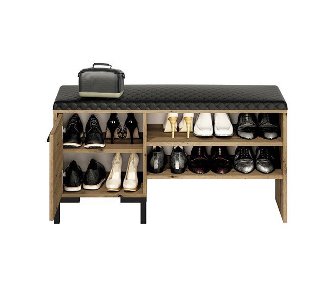 Conforama Mueble Para Zapatos 1 Puerta Liora Madera