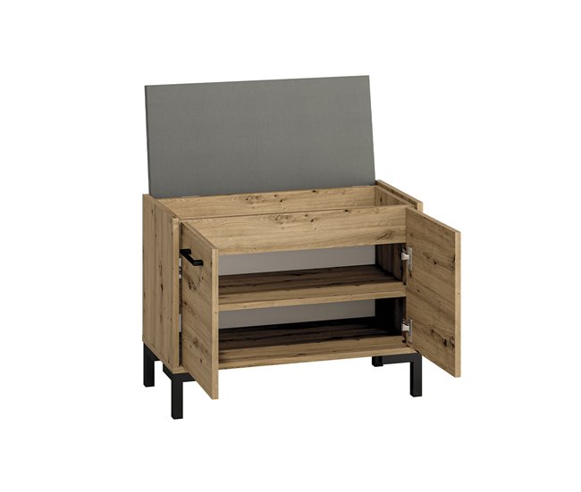 Conforama Mueble Para Zapatos 2 Puertas Liora Madera