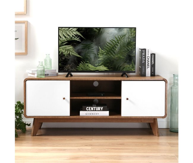 Conforama Mueble TV 2 Puertas Y 2 Huecos L128 5 Cm - ALBURA