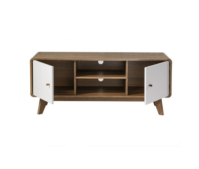 Conforama Mueble TV 2 Puertas Y 2 Huecos L128 5 Cm - ALBURA