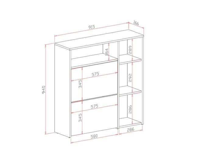 Conforama Muebles De Entrada Dafenagya Entrada Para Perchas Composición Para Atrio Consola De Almacenamiento Multifunción 92x27h94 Cm Roble Y Blanco