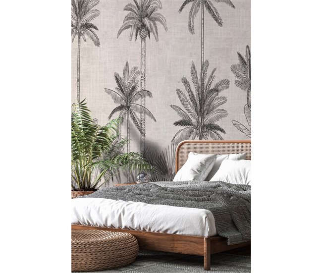 Conforama Mural Papel Pintado Manaos MuralManaos - Beige - 220x300