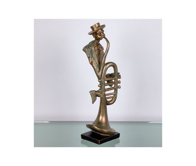 Conforama Musico Presume De Casa Cobre12*42*11cobre/azuladoresina