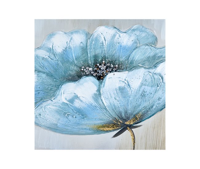 Conforama Oleos Presume De Casa Marga160*40*3azul/gris/blancolienzo Oleo