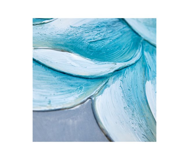 Conforama Oleos Presume De Casa Sky40*40*2.5multicolor/azullienzo Oleo