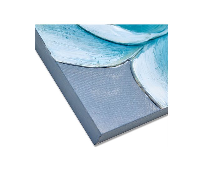 Conforama Oleos Presume De Casa Sky40*40*2.5multicolor/azullienzo Oleo