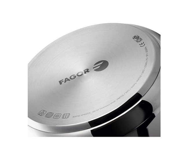 Conforama Olla Express FAGOR Acero Inoxidable 4 L Acero Inoxidable 18/10