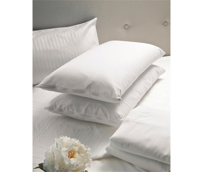 Conforama Pack 2 almohadas TACTO PLUMA fibra 70x15x40 cm