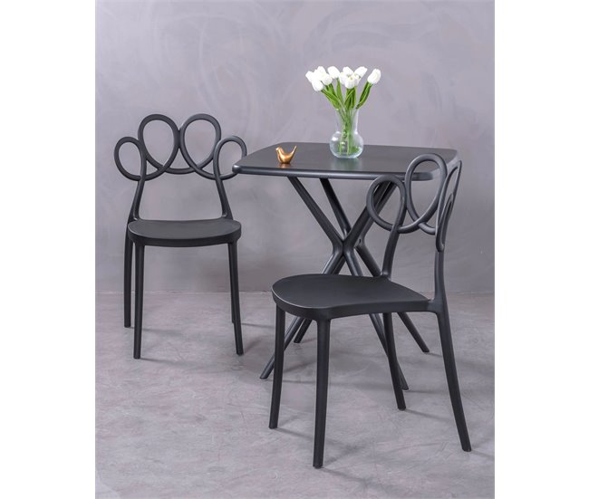 Conforama Pack 4 Sillas De Diseño Y Mesa Para El Jardín - Dream