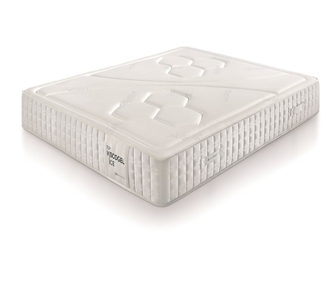 Conforama Pack Colchón + Canapé Roble 150x190cm TOP VISCOGEL H9 SOMNALIS