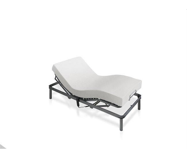 Conforama Pack Colchón+somier con motor 90x190cm Visco Adapt 8K