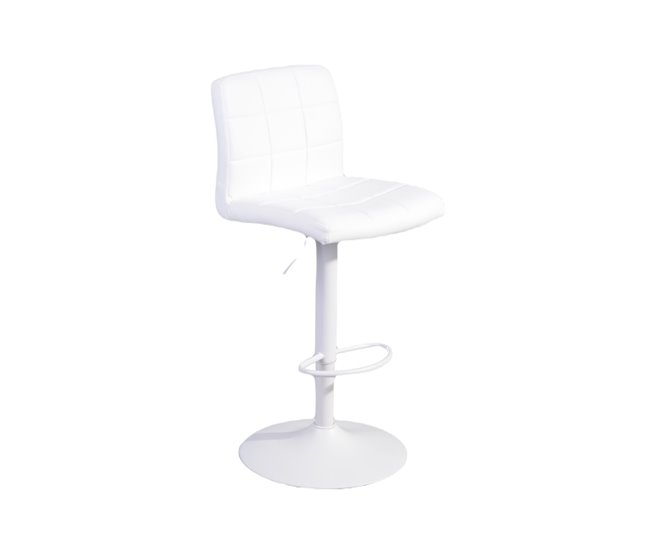 Conforama Pack De 2 Unidades Taburete Ajustable BENPHAN Blanco