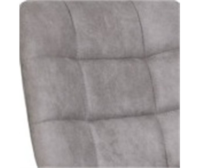 Conforama Pack De 2 Unidades Taburete Ajustable BLACK YVETTE Gris