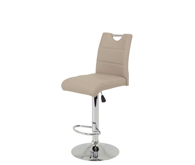 Conforama Pack De 2 Unidades Taburete Ajustable ELEGANCE Cappuccino