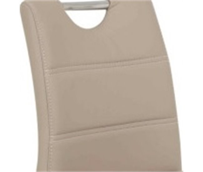 Conforama Pack De 2 Unidades Taburete Ajustable ELEGANCE Cappuccino