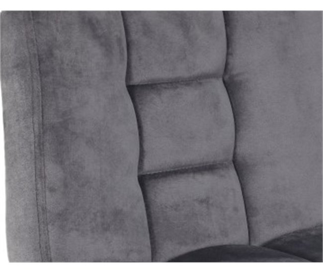 Conforama Pack De 2 Unidades Taburete Ajustable VELVET Gris