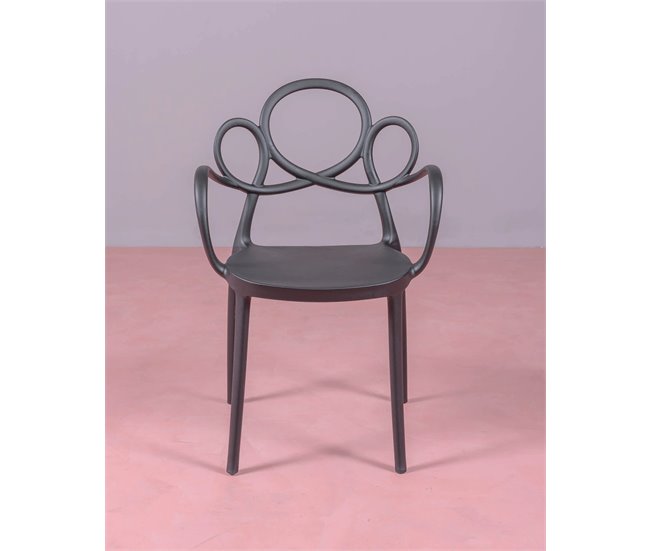 Conforama Pack De 4 Sillas De Diseño Con Reposabrazos Y Mesa Para El Jardín - Dream