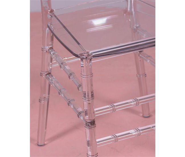 Conforama Pack De 4 Sillas De Diseño Transparentes - Ghost