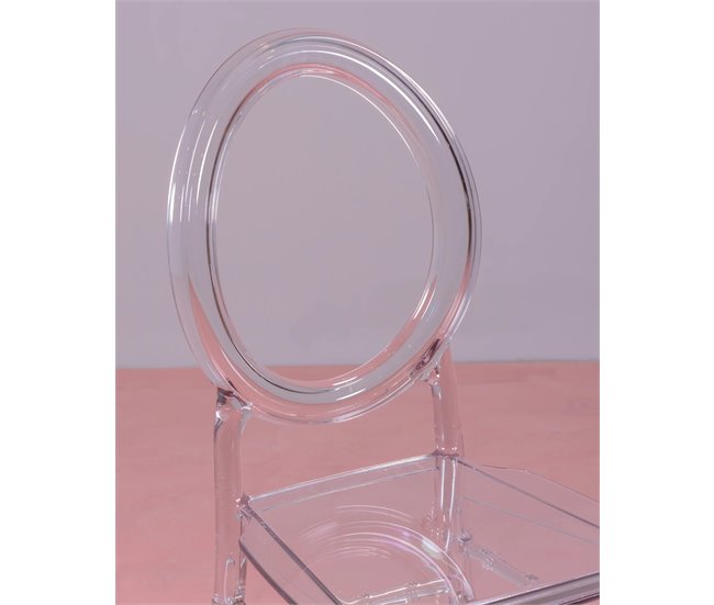 Conforama Pack De 4 Sillas En Plástico Transparentes - Ghost