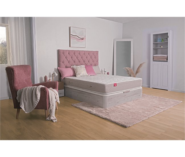 Conforama Pack SALERMO Colchón Adaptex 150x190cm Y Canapé Glaciar PIKOLÍN