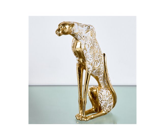 Conforama Pantera Presume De Casa Adelante22.5*31.5*8doradoresina