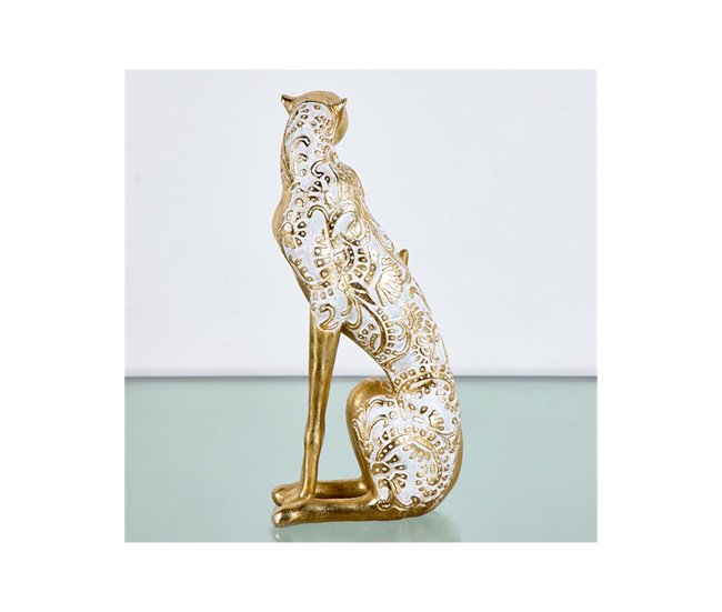 Conforama Pantera Presume De Casa Atras12.3*26*9doradoresina