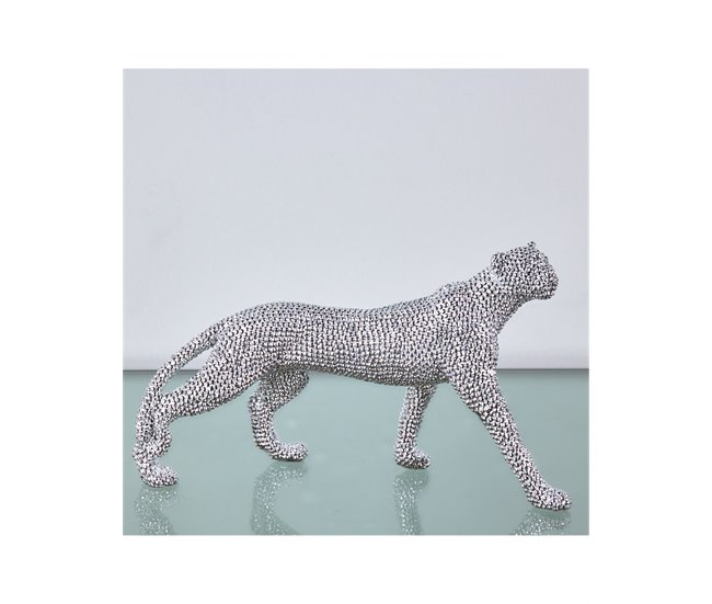 Conforama Pantera Presume De Casa Electroplating34*19.5*9.5plateadoresina