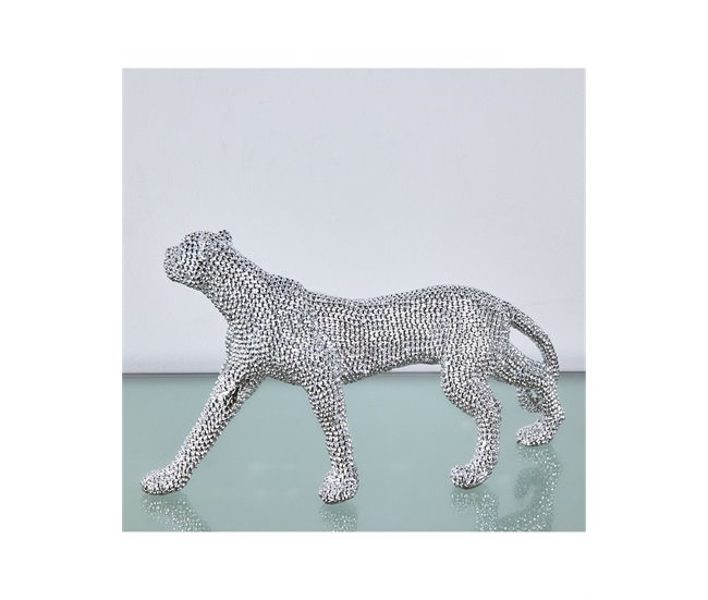 Conforama Pantera Presume De Casa Electroplating34*19.5*9.5plateadoresina