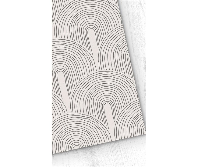 Conforama Papel pintado Arco Arco - Beige - 1 rollo 55 x 300 cm