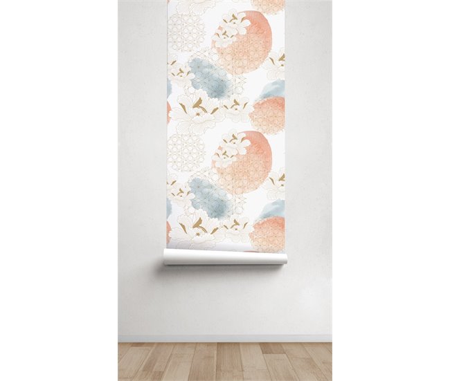 Conforama Papel Pintado Beauty Beauty - Multicolor - 1 Rollo 55 X 300 Cm