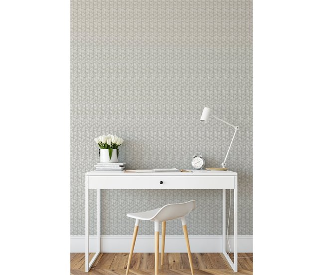 Conforama Papel Pintado Bone Bone - Beige - 1 Rollo 55 X 300 Cm