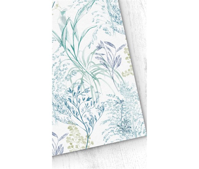 Conforama Papel pintado Branch Branch - Azul - 1 rollo 55 x 300 cm