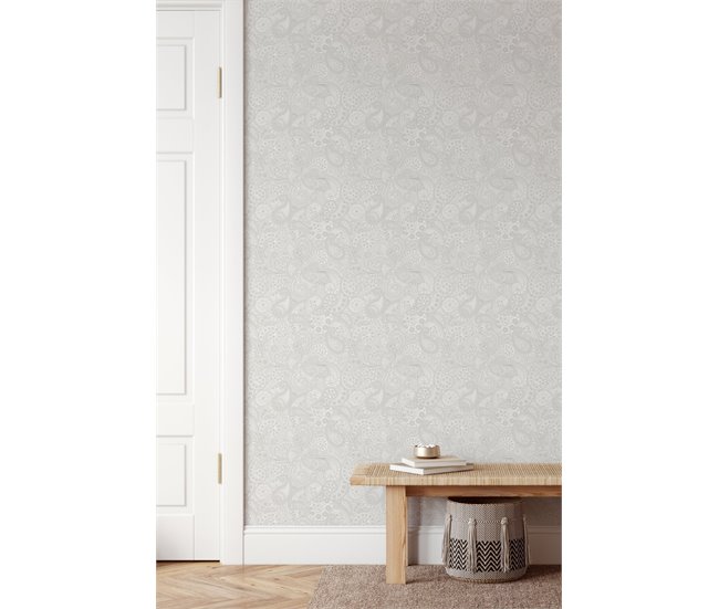 Conforama Papel Pintado Cocoon Cocoon - Beige - 1 Rollo 55 X 300 Cm