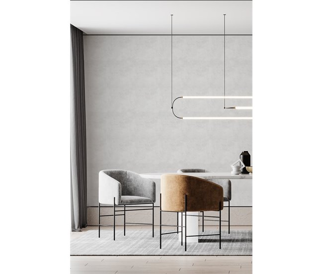 Conforama Papel Pintado Concrete Concrete - Blanco - 1 Rollo 55 X 300 Cm