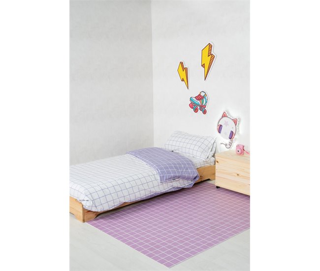 Conforama Papel Pintado Concrete Concrete - Blanco - 1 Rollo 55 X 300 Cm