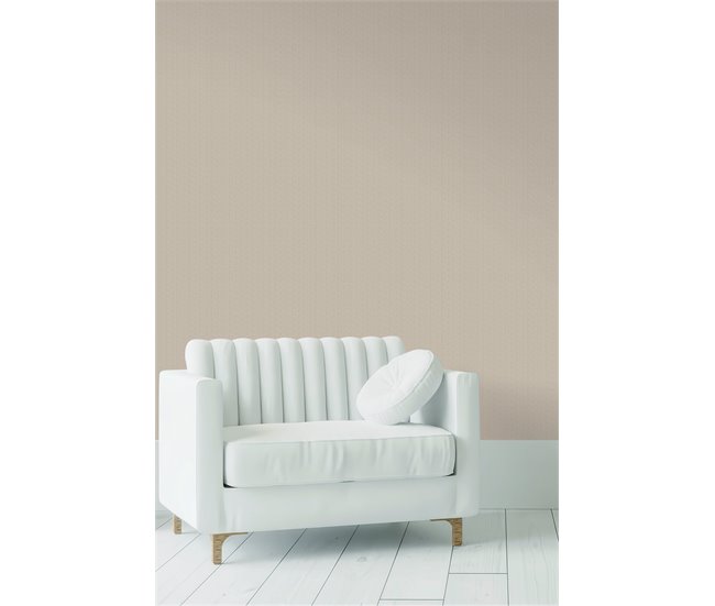 Conforama Papel Pintado Edward Edward - Beige - 1 Rollo 55 X 300 Cm