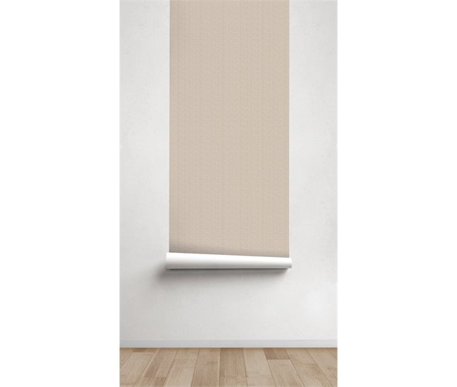 Conforama Papel Pintado Edward Edward - Beige - 1 Rollo 55 X 300 Cm