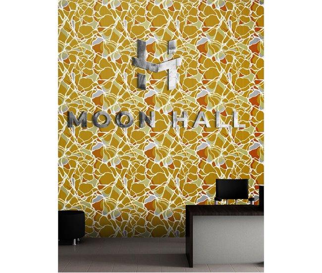 Conforama Papel Pintado Foam Foam - Amarillo - 1 Rollo 55 X 300 Cm