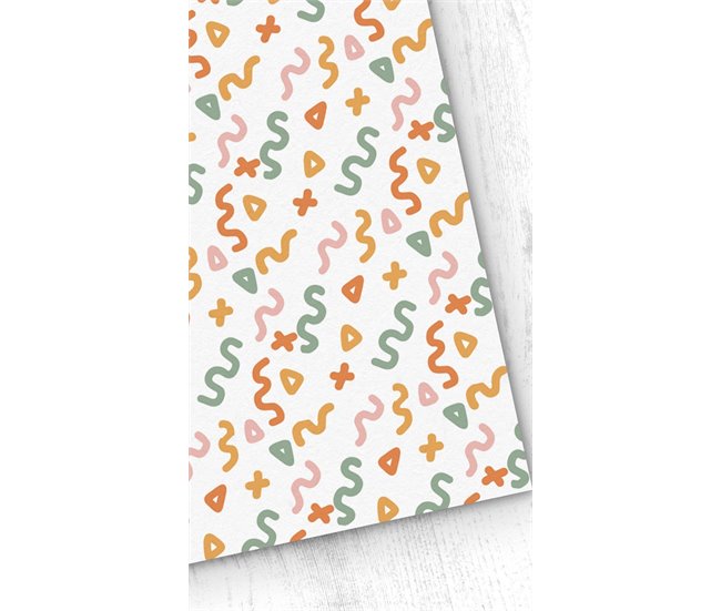 Conforama Papel Pintado Infantil Fiesta Fiesta - Multicolor - 1 Rollo 55 X 300 Cm