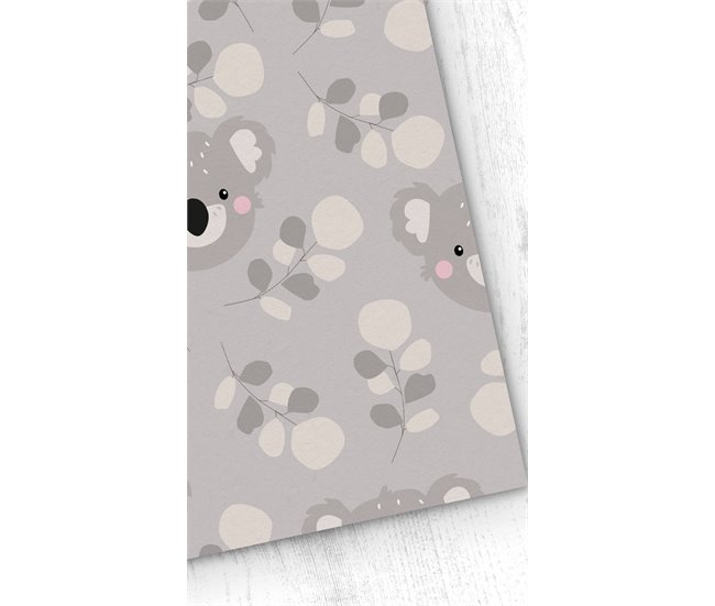 Conforama Papel pintado Infantil Koala Koala - Gris - 1 rollo 55 x 300 cm
