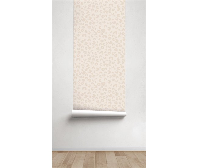 Conforama Papel Pintado Infantil Lion Lion - Beige - 1 Rollo 55 X 300 Cm